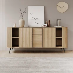 Loro - Dressoir - Eikenpatroon - 196x40x82 cm