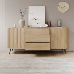 Loro - Dressoir - Eikenpatroon - 196x40x82 cm