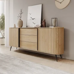 Loro - Dressoir - Eikenpatroon - 196x40x82 cm