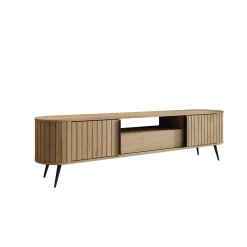 Loro - TV-Meubel - Eikenpatroon - 196x40x52 cm