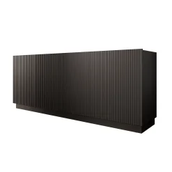 Lucera - Dressoir - Zwart - 200x42x78 cm