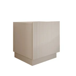 Lucera - Nachtkastje - Beige - 45x42x47 cm