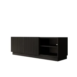 Lucera - TV-Meubel - Zwart - 150x42x48 cm