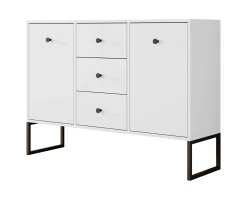 Lyndall 2 - Dressoir - Wit - 115x33x82 cm