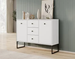Lyndall 2 - Dressoir - Wit - 115x33x82 cm