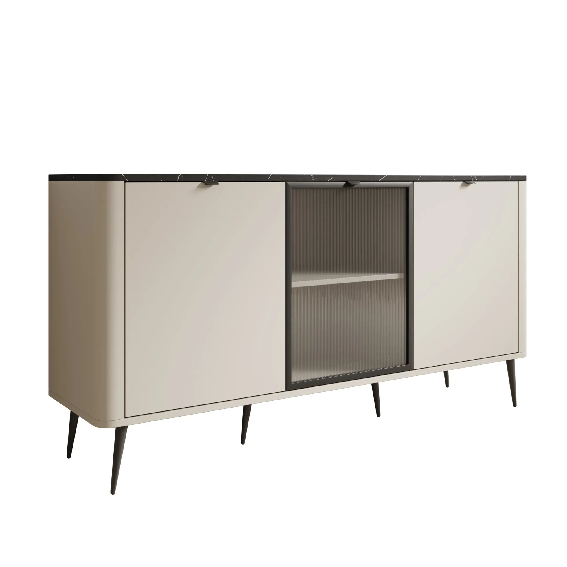 Mace 3 - Dressoir - Beige - 160x40x82 cm