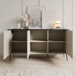 Mace - Dressoir - Beige - 160x40x82 cm