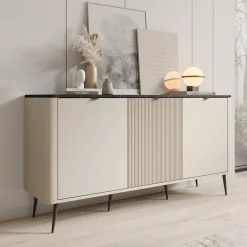 Mace - Dressoir - Beige - 160x40x82 cm