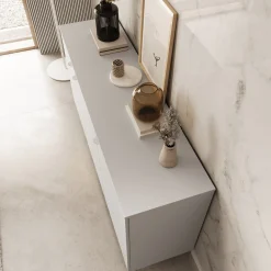 Malvare - Dressoir - Wit - 150x41x80 cm