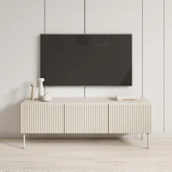 Marajo - TV-Meubel - Beige - 147x40x51 cm