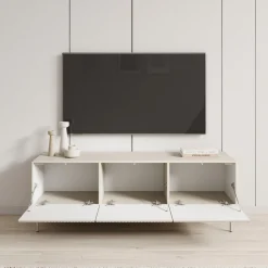 Marajo - TV-Meubel - Beige - 147x40x51 cm