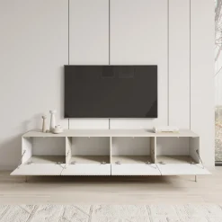 Marajo - TV-Meubel - Beige - 195x40x51 cm