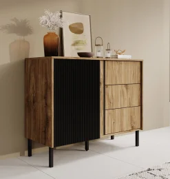 Margareth - Dressoir - Eiken - 100x41x80 cm