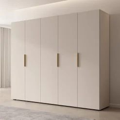 Marquesa - Kledingkast - Beige - 250x50x202 cm
