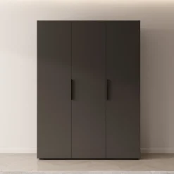 Marquesa - Kledingkast - Zwart - 150x50x202 cm