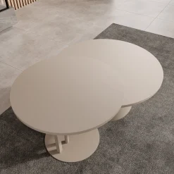 Mastro - Salontafel set van 2 - Beige - 58-75 cm