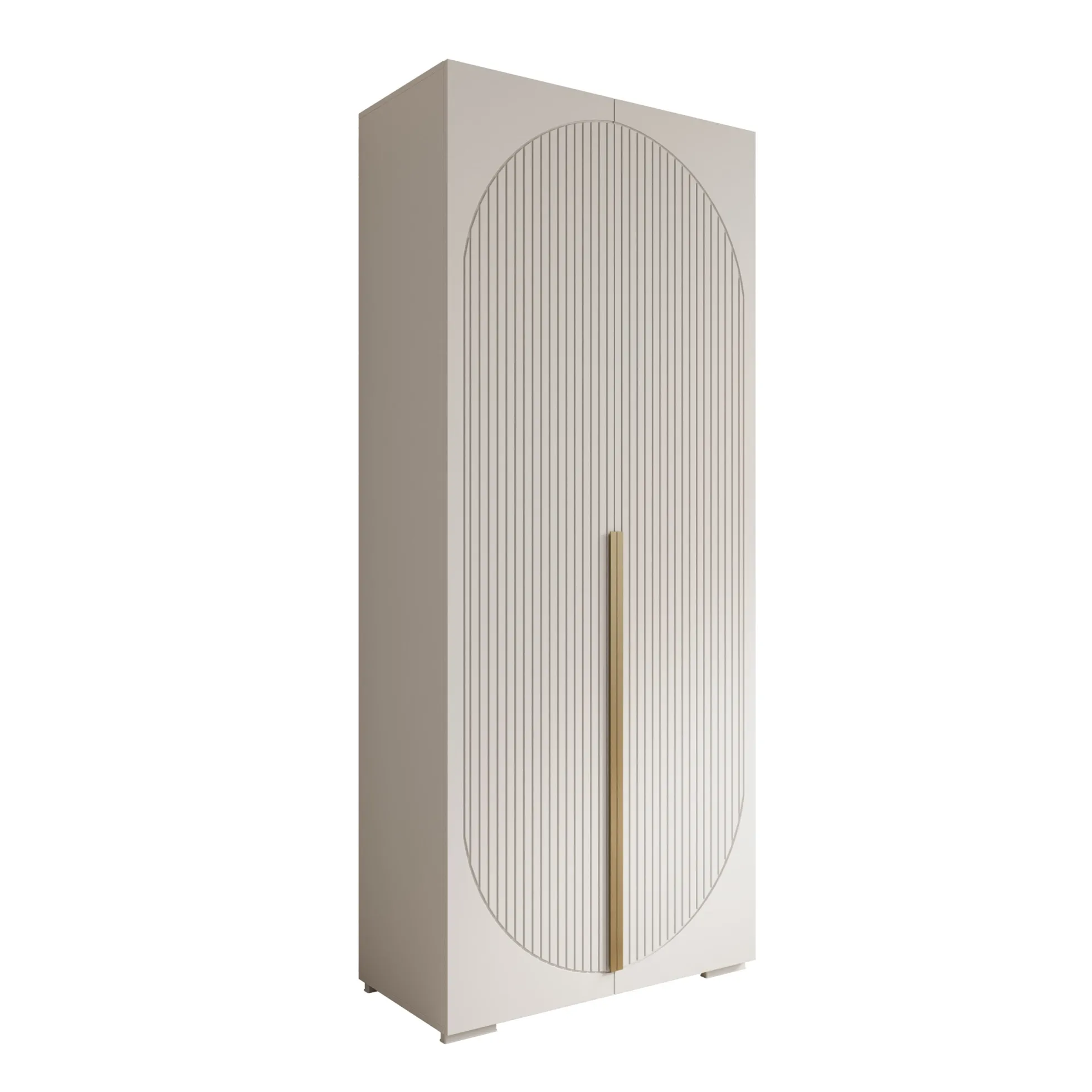 Mayfair - Kledingkast 2-deurs - Wit - 100x47x237 cm