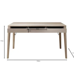 Mazar - Bureau - Licht Eiken - 139x71 cm