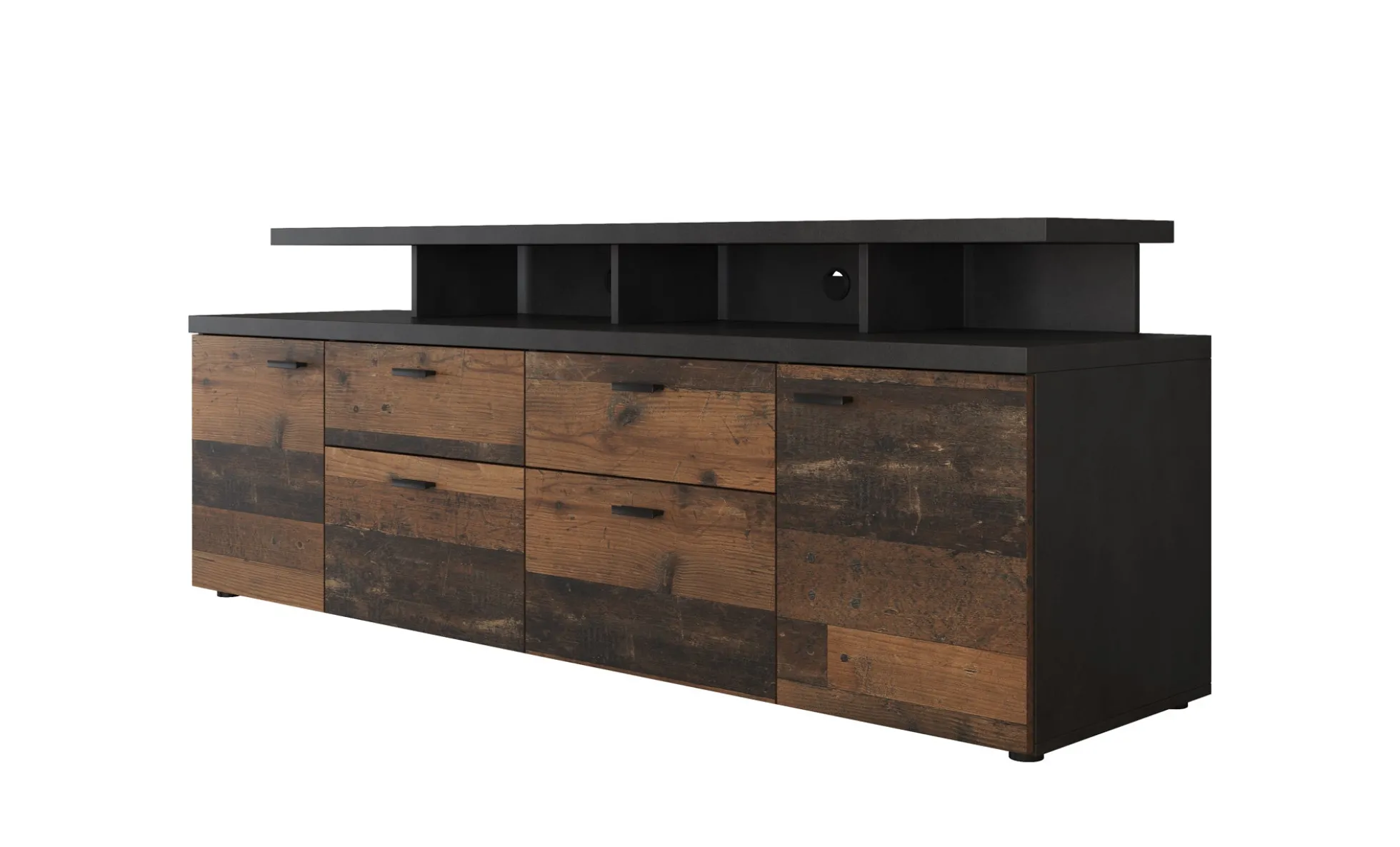 Molly - TV-Meubel - Old wood - 180 cm