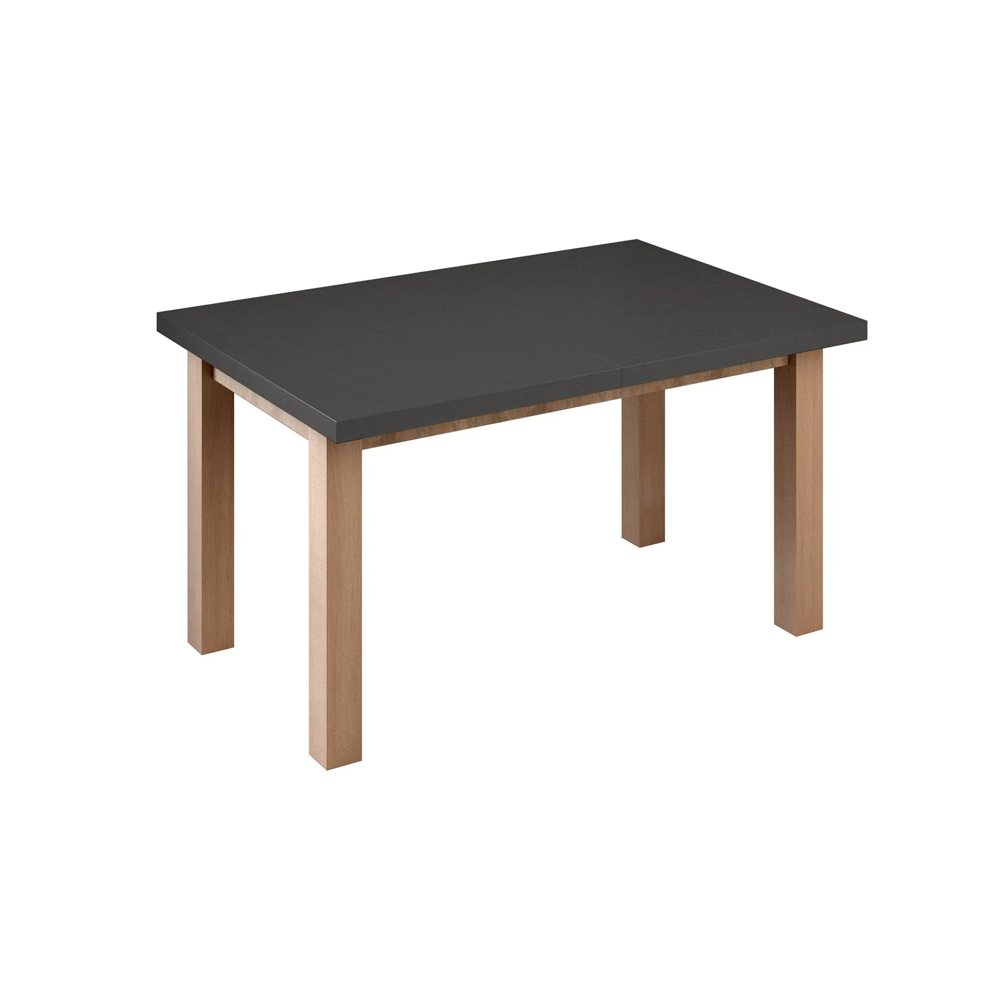 Monaco - Eetkamertafel - Eiken/Grijs - 160x90x79 cm