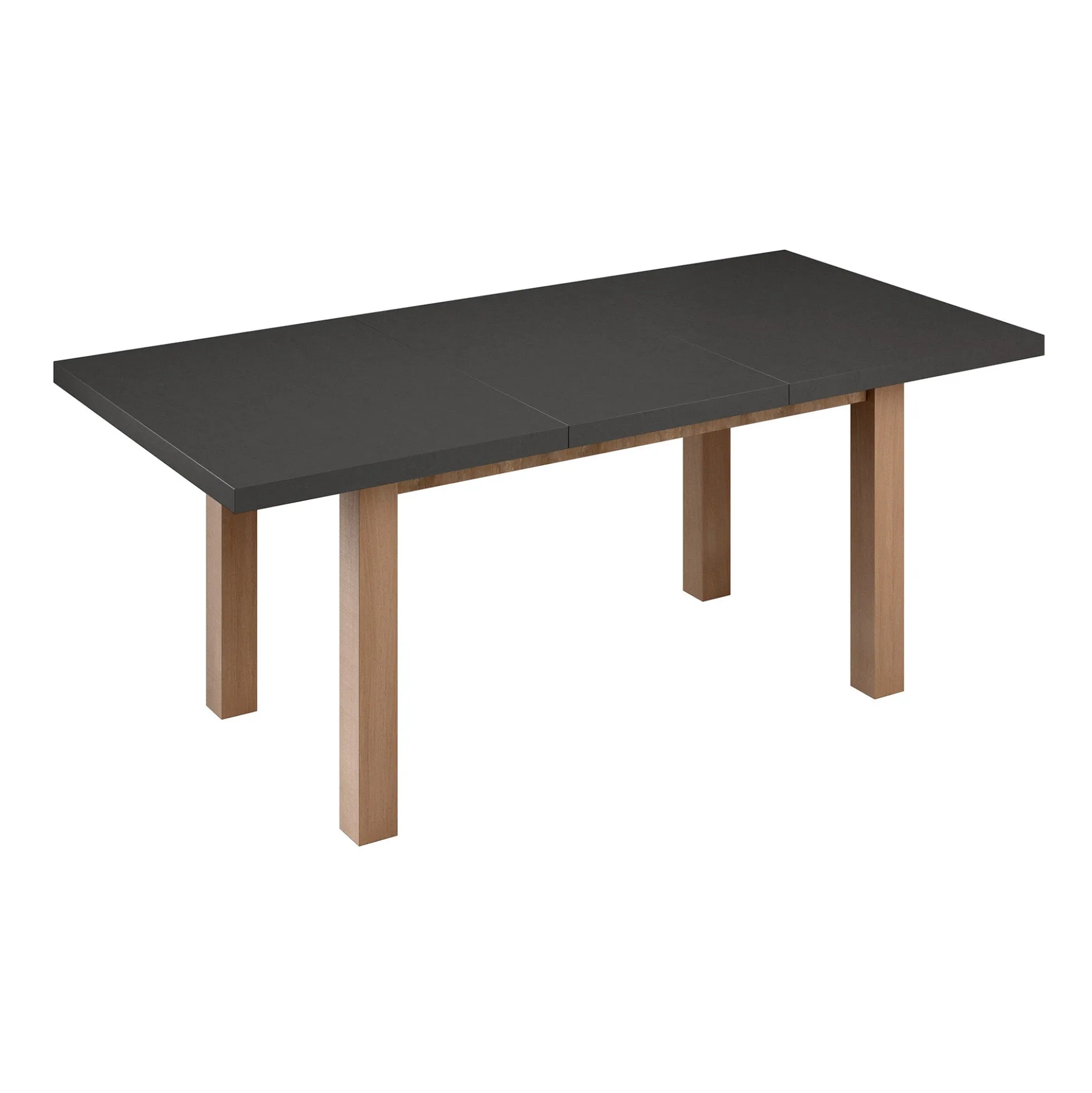 Monaco - Eetkamertafel - Eiken/Grijs - 160x90x79 cm