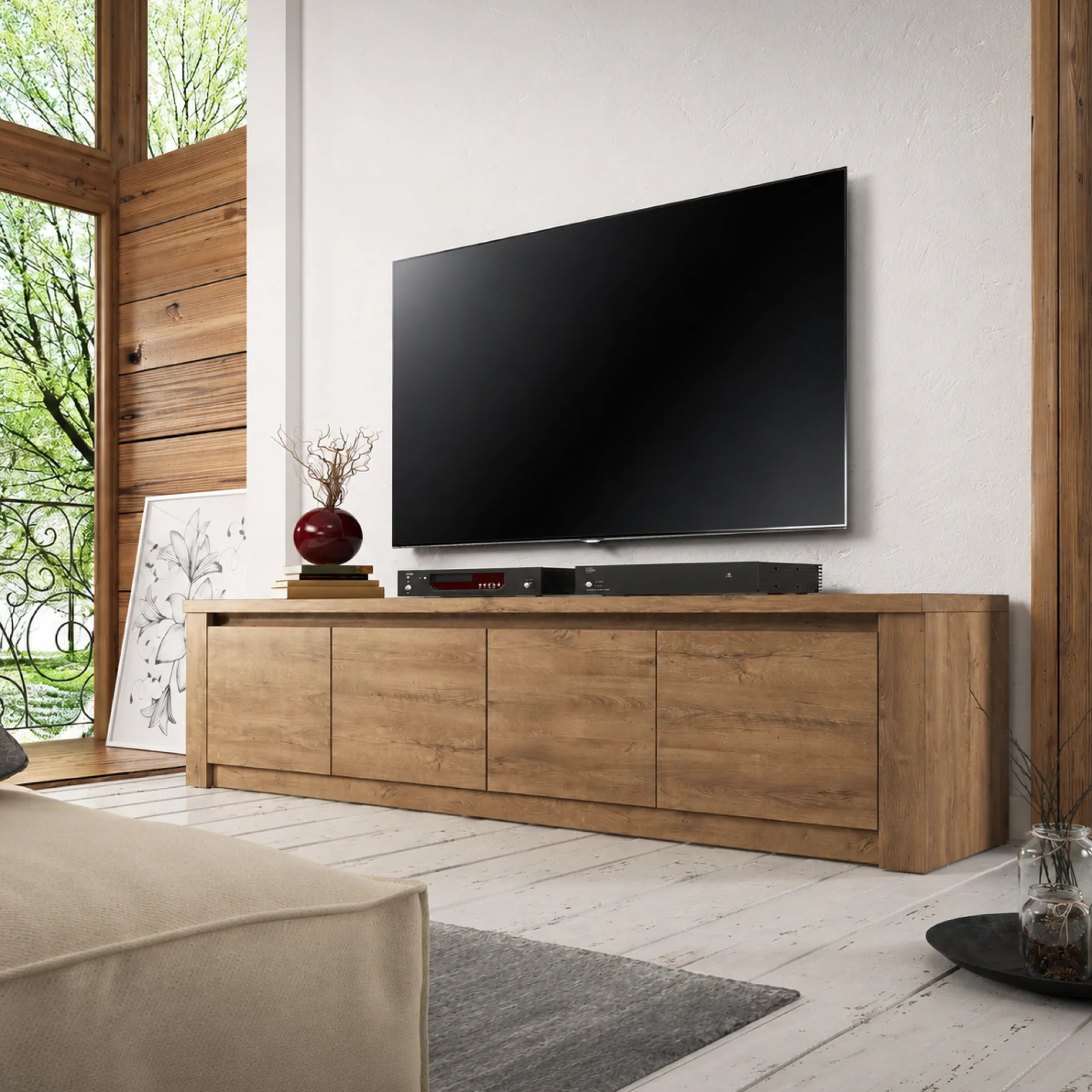 Monaco - TV-Meubel - Eiken - 170 cm