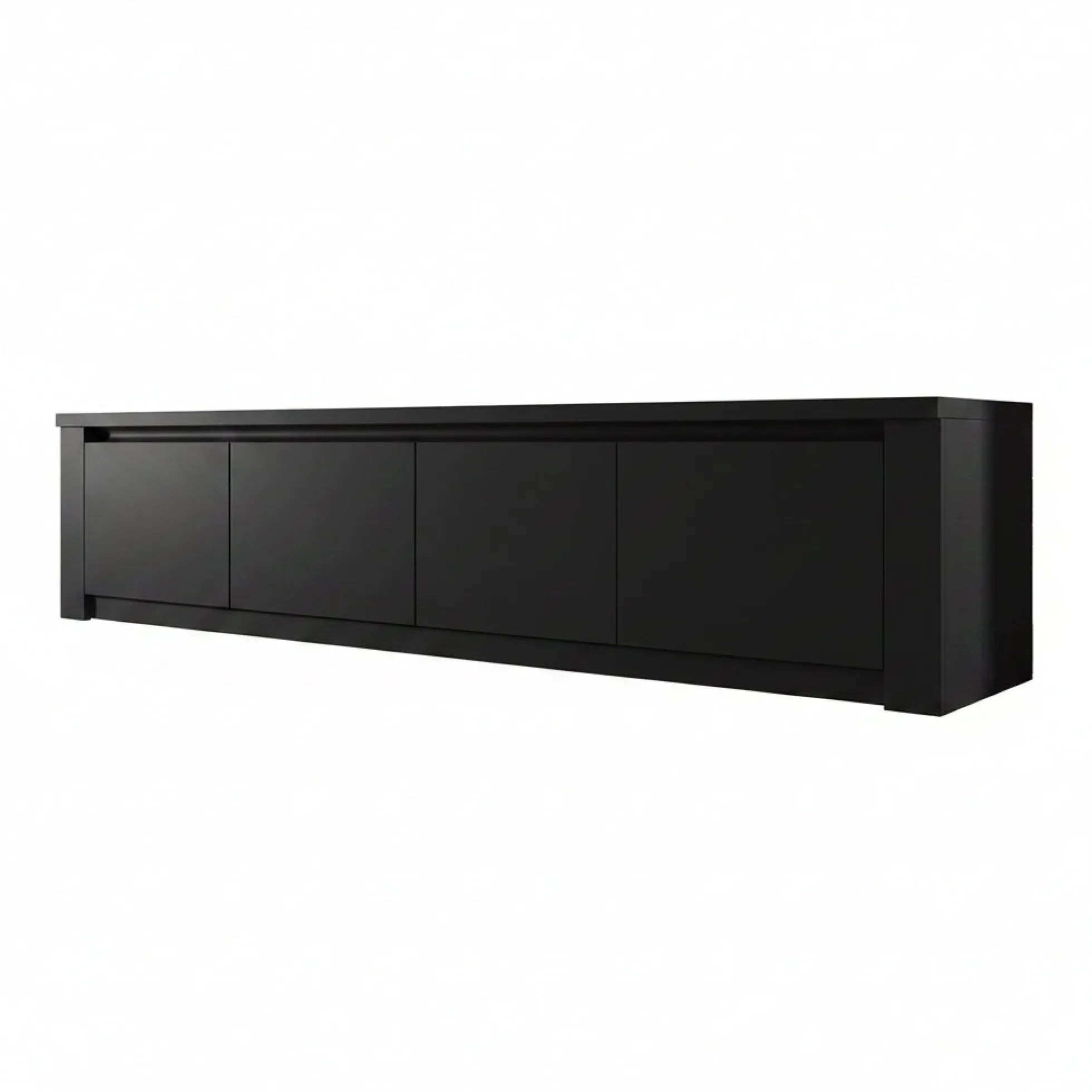 Monaco - TV-Meubel - Mat zwart - 170 cm