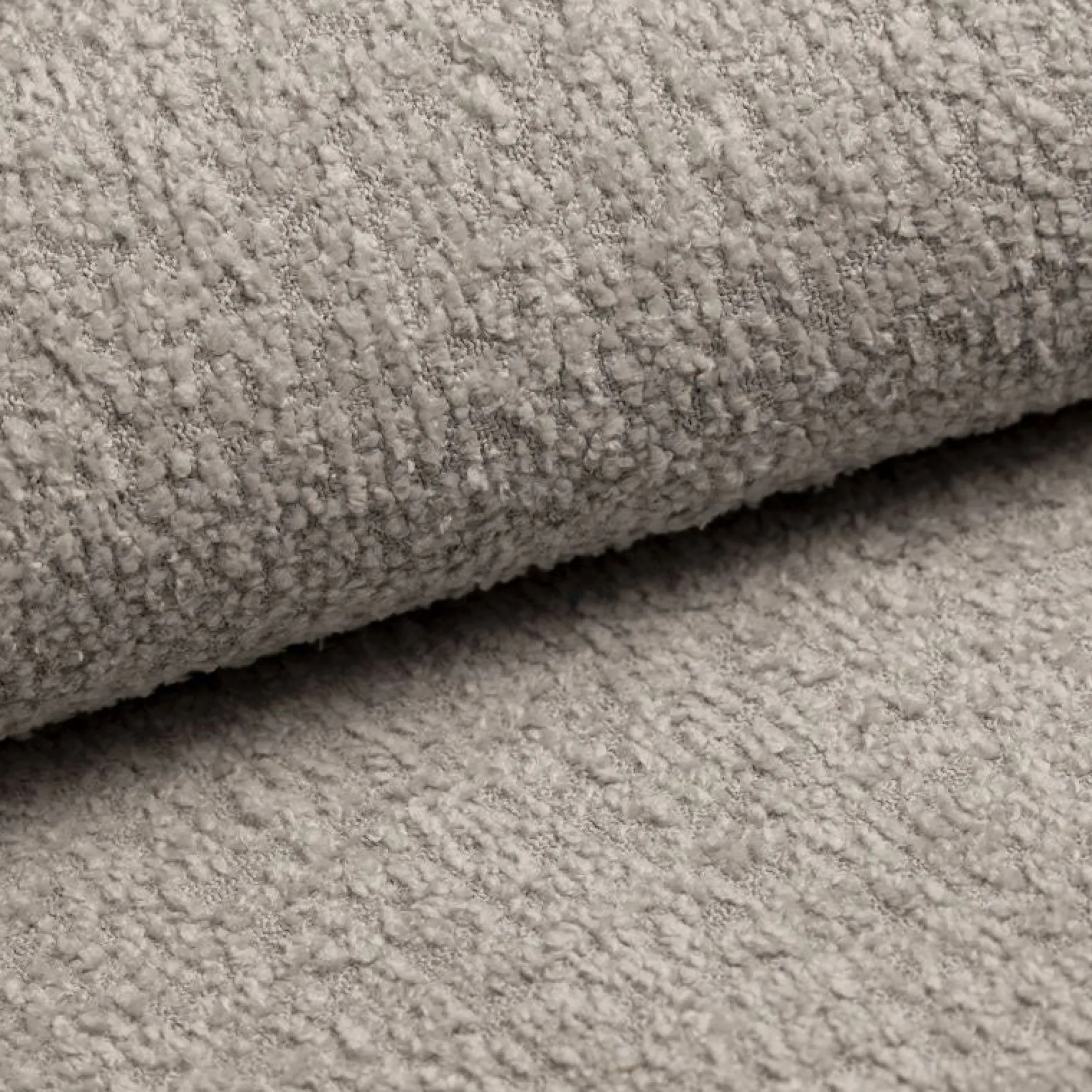 Monet - Hoekbank 4-zits met chaise longue - Teddystof beige - Rechts