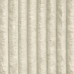 Monet XL - Hoekbank 5-zits met chaise longue - Fluffy ribstof beige -