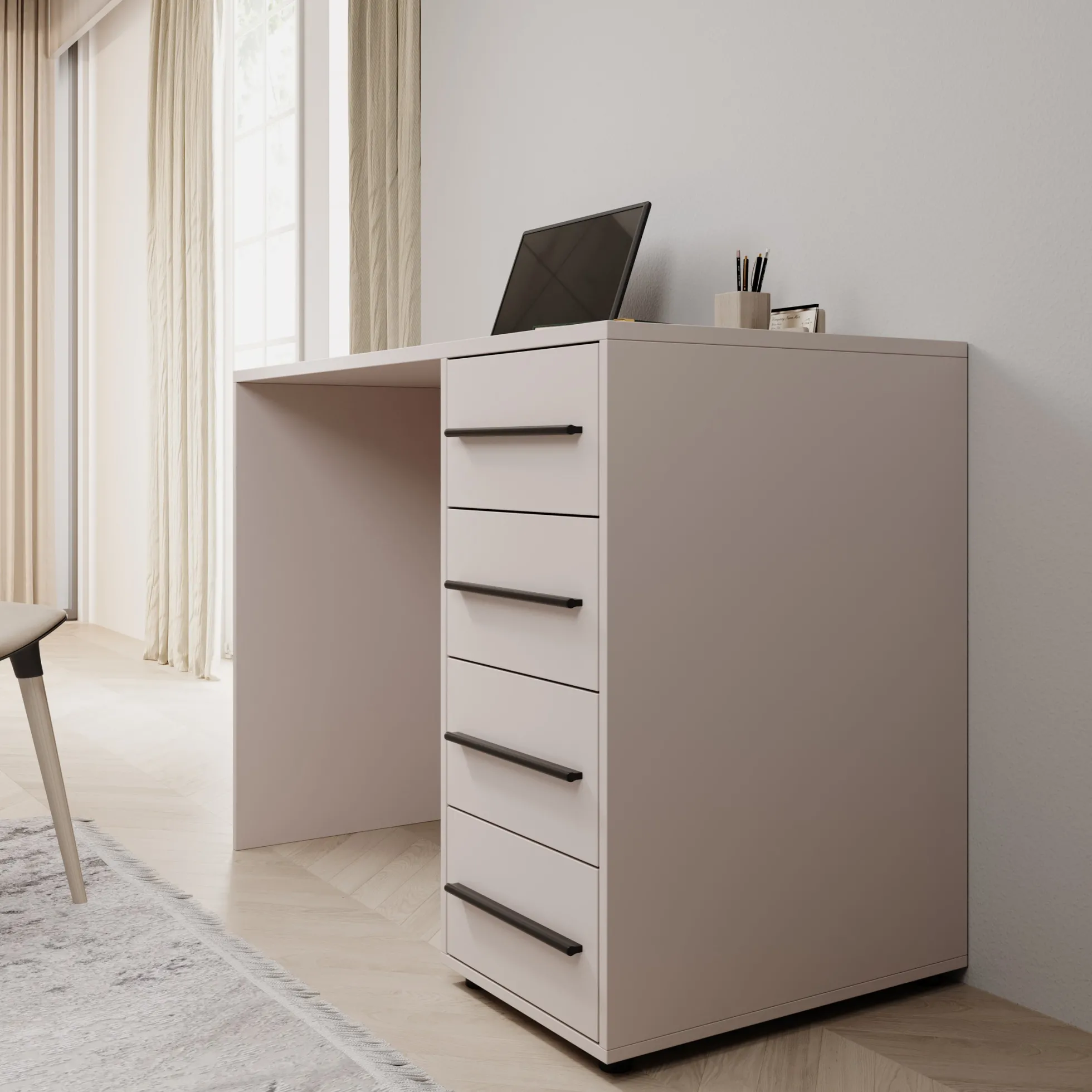Montalo - Bureau - Beige - 120x60x75 cm
