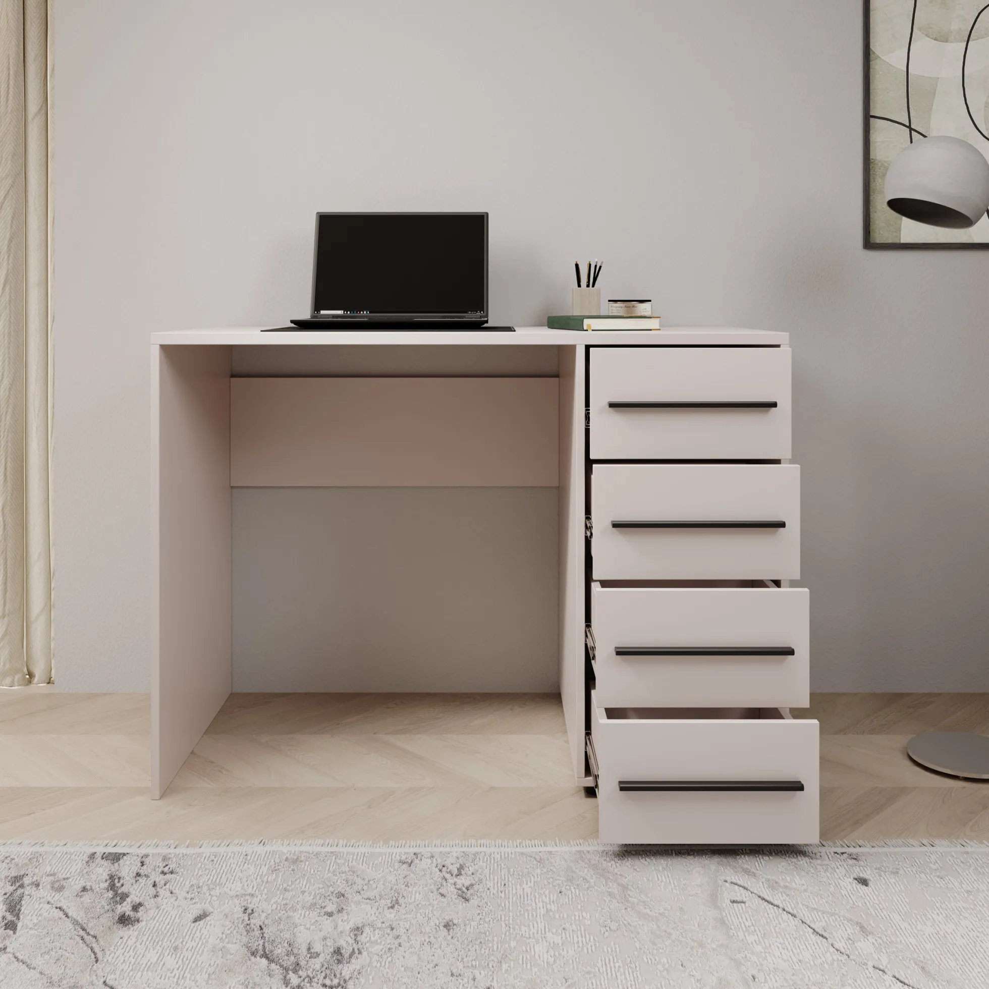 Montalo - Bureau - Beige - 120x60x75 cm