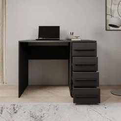 Montalo - Bureau - Zwart - 120x60x75 cm