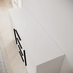 Montalo - Dressoir - Wit - 150x40x87 cm