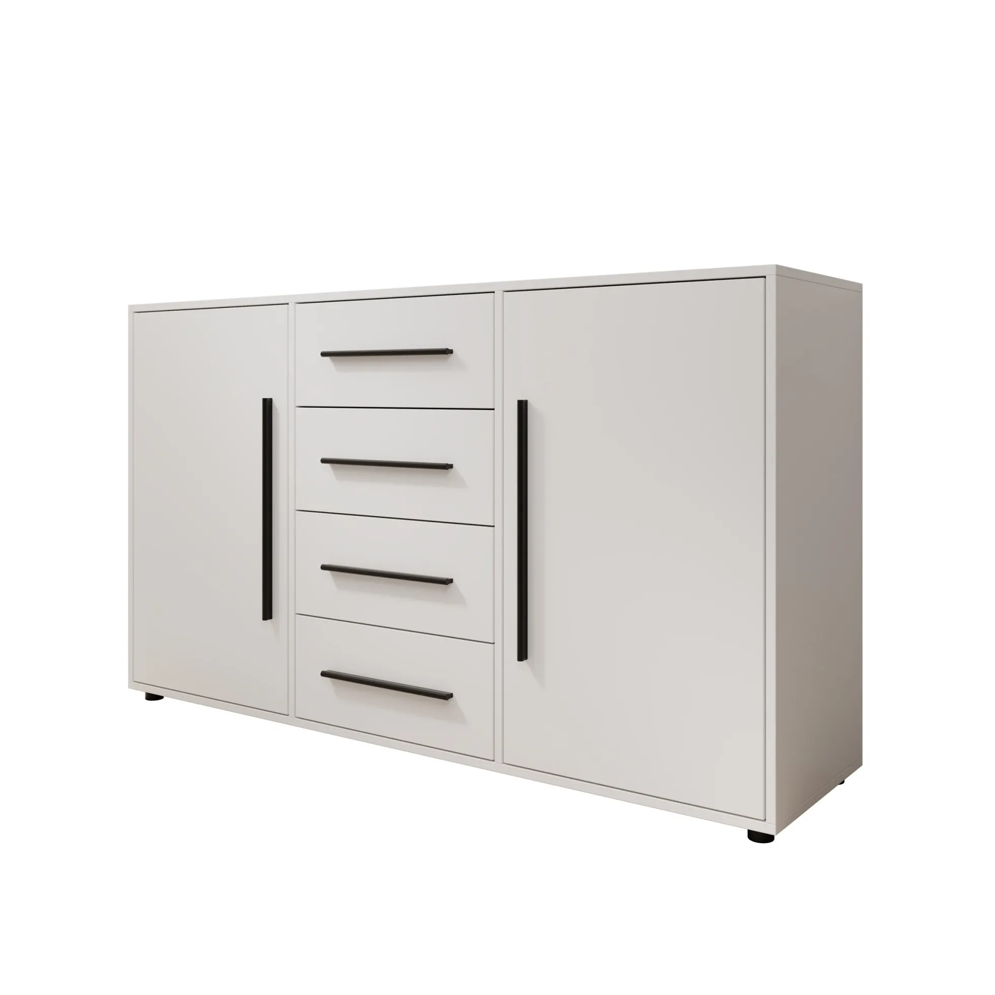 Montalo - Dressoir - Wit - 150x40x87 cm