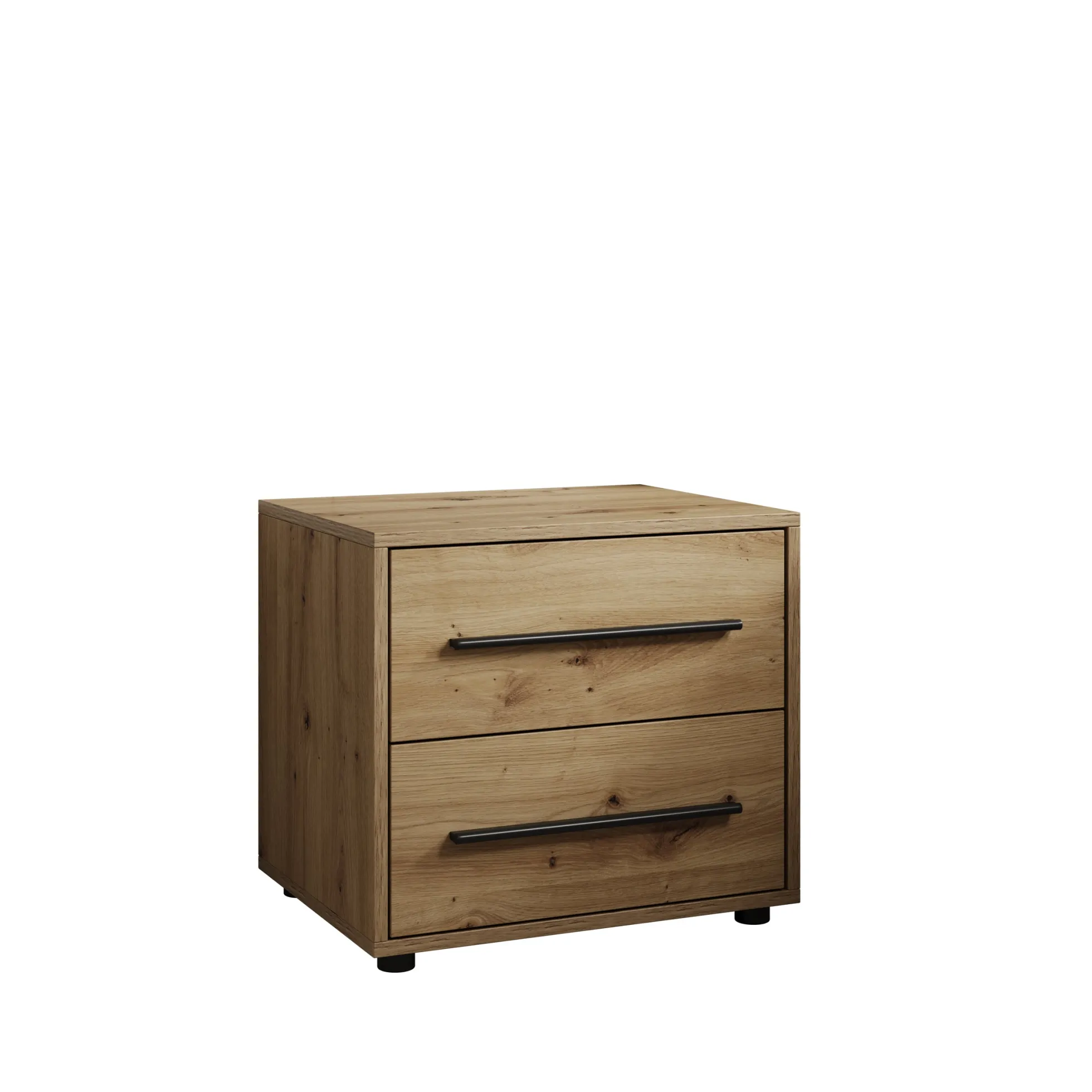 Montalo - Nachtkastje - Eikenpatroon - 51x40x47 cm