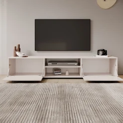 Montalo - TV-Meubel - Beige - 190x40x38 cm
