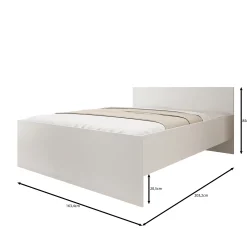 Montalo - Tweepersoonsbed - Beige - 160x200 cm