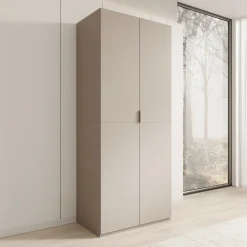 Montclair - Kledingkast 2-deurs - Beige - 90x53x215 cm