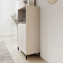 Montellini - Dressoir - Beige - 74x40x135 cm