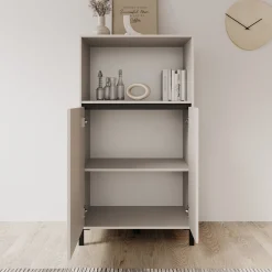 Montellini - Dressoir - Beige - 74x40x135 cm