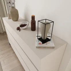 Montellini - Ladekast met 6 lades - Beige - 157x40x90 cm