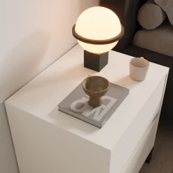 Montellini - Nachtkastje - Beige - 48x40x55 cm