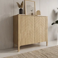 Montera - Dressoir - Eikenpatroon - 103x41x96 cm