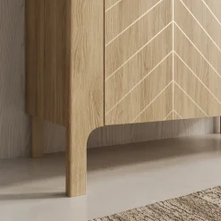 Montera - Dressoir - Eikenpatroon - 103x41x96 cm