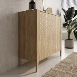 Montera - Dressoir - Eikenpatroon - 103x41x96 cm