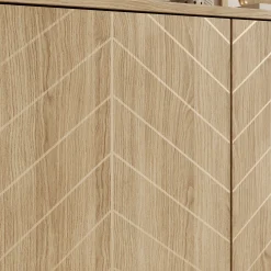 Montera - Dressoir - Eikenpatroon - 103x41x96 cm