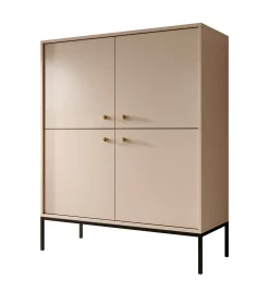 Moreno 2 - Dressoir - Beige - 104x39x125 cm