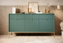 Navil 2 - Dressoir - Groen - 154x39x83 cm