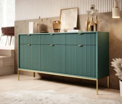Navil 2 - Dressoir - Groen - 154x39x83 cm