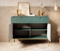 Navil 2 - Dressoir - Groen - 104x39x83 cm